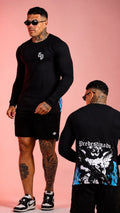 Camisa manga Longa Preta